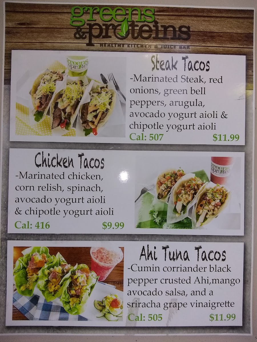 Greens and Proteins Menu - Image 5